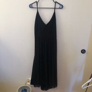 Boohoo Black Maxi Dress